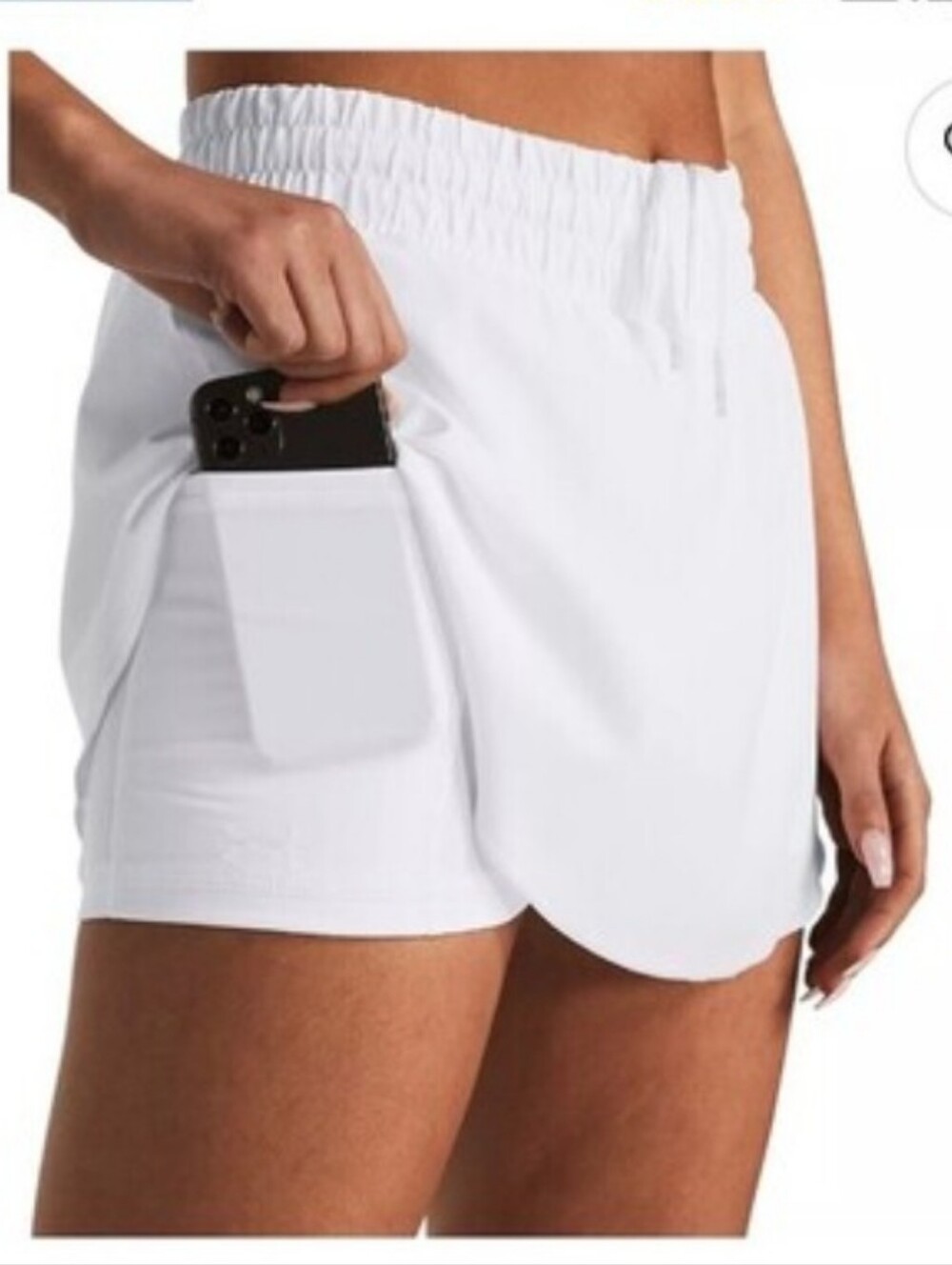 NWOT Under Armour White Women’s Athletic Vanish Skort XL